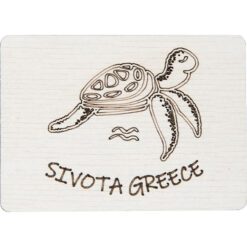 Ξύλινο μαγνητάκι Χελώνα