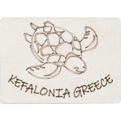 Ξύλινο μαγνητάκι Χελώνα