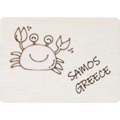 Ξύλινο μαγνητάκι καβούρι