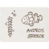 Ξύλινο μαγνητάκι ψαράκι