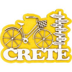 Ξύλινο μαγνητάκι ποδήλατο